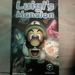 Luigi’s Mansion Manual Only