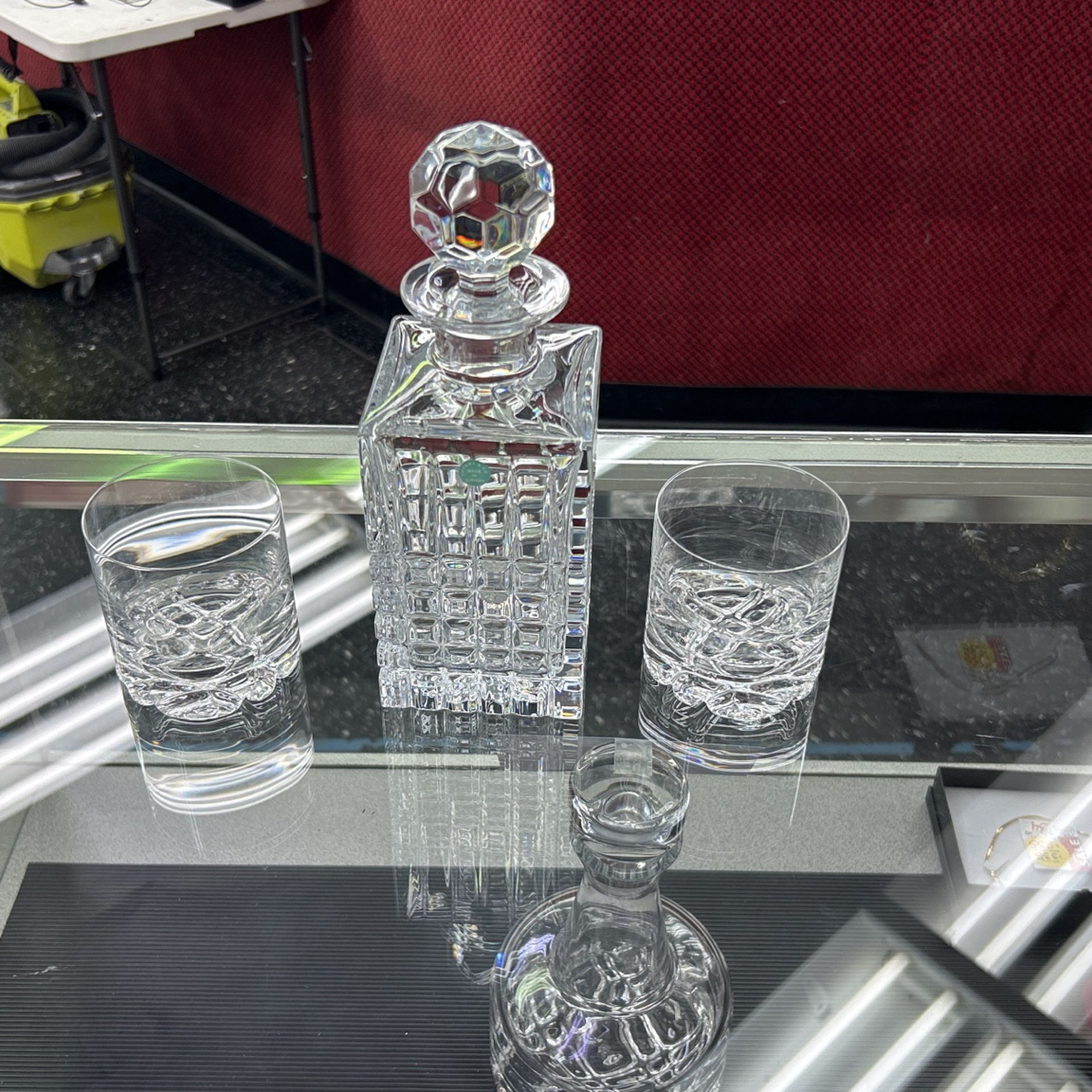 Tiffany And Co Crystal Decanter Set