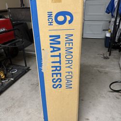 6 Inch Memory Foam Mattress 