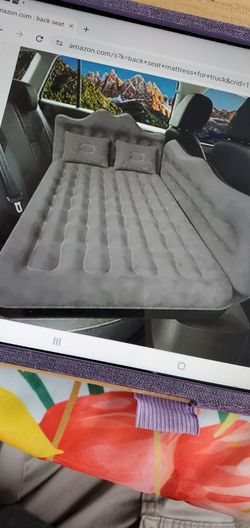 Inflatable Backseat Air Mattress