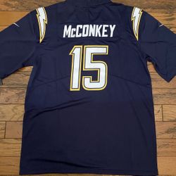 Los Angeles Chargers Ladd McConkey Jersey Navy #15