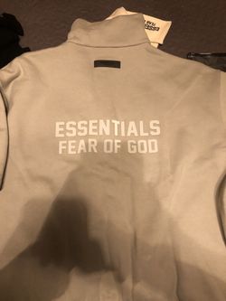 Fear Of God Zip Up Short Sleeve Sweater Brand New With Tags 