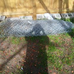 5 Foot Tall And 50 Foot Long Chain Link Fence