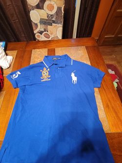 polo shirt size lrg