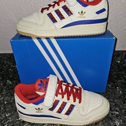 Adidas Forum 84 Low 'Off White Scarlet Snakeskin' Men's Size 10.5