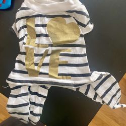 Love Dog T-shirt With Ties