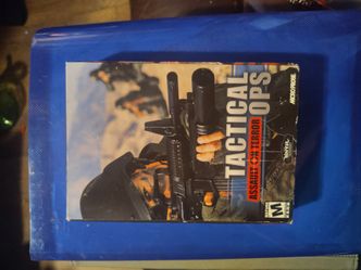 Tactical Ops: Assault on Terror PC Big Box (2002) MicroProse - Unreal Engine FPS - Rated M