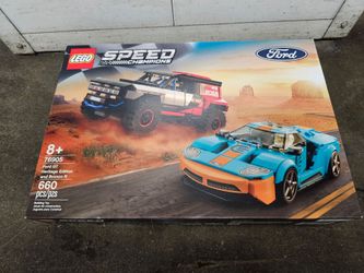 76905 LEGO Speed Champions Ford GT Heritage Edition and Bronco R