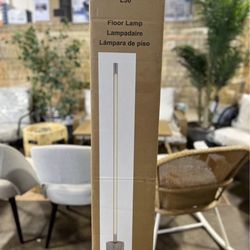 Stellar Marble Base LED Floor Lamp