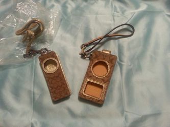 COACH ACCESSORIES BRN/GOLD COLORS