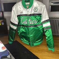 Mitchell & Ness Celtic Sport Jacket Size XL (fits Like Small) 