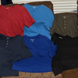 Men’s Size Medium Shirts  - $15.00 Each