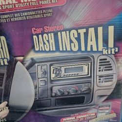 Dash Car Stereo Installed Kit