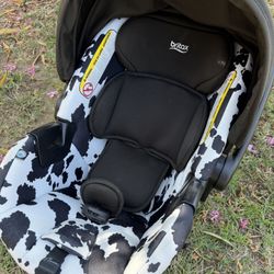 Britax Car Seat Baby Boy Or Girl Black&white