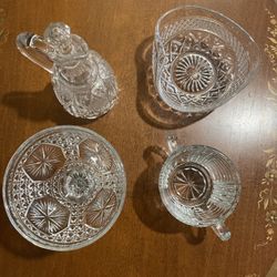 Cut Glass & Crystal Pieces 