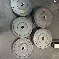 260 lb Bumper Plate Set 