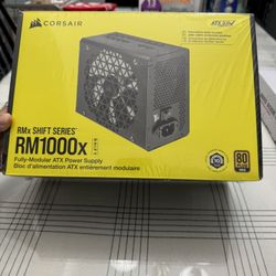 Corsair RM1000x 80 Plus Gold Efficiency - Black