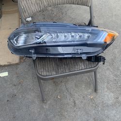 Lt Headlight 2019 Accord Halogen