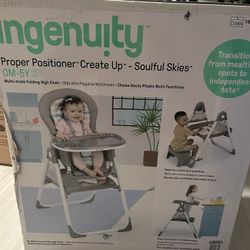 Ingenuity 3 In One Highchair Brand New 