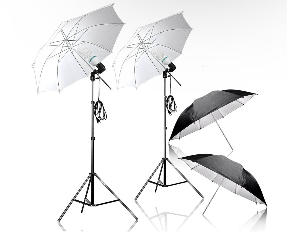 Umbrella lighting Kit Photography