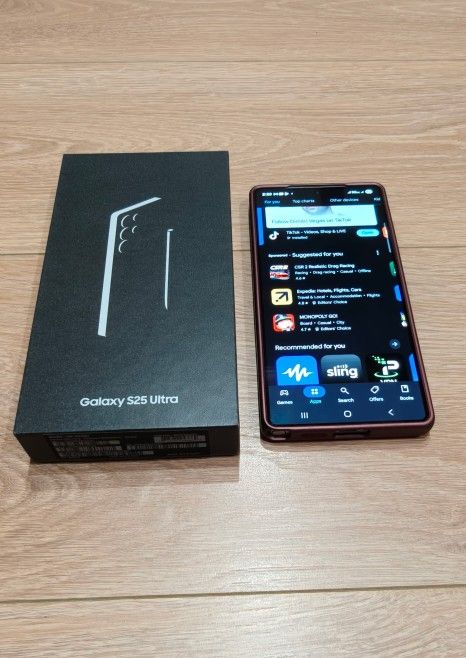 Samsung S25 Ultra 256gb Factory Unlocked Receipt Available