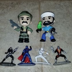 Funko GI Joe Mystery mini Figures. Die-Cast Lot Of 4