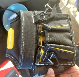 Olympia Tools Black Nylon Belt Pouch - Used