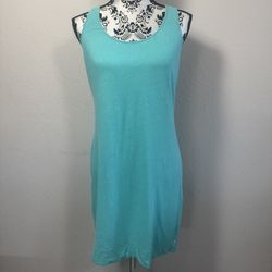 Lilly Pulitzer shore dress Sleeveless Sundress Size M Medium seafoam green