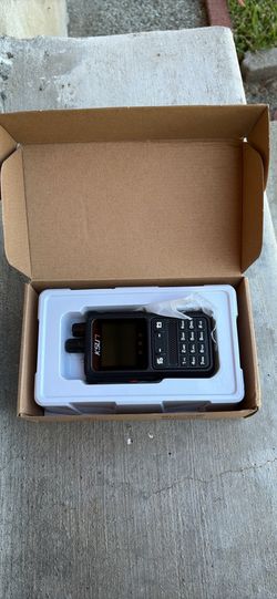 KSUN 4G Network Radio WiFi PTT Button 1.77 Inch Screen Walkie Talkies Long Range 100 Miles Push-to-Talk for Zello Android System ZL30
