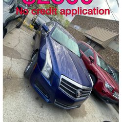 2012 Cadillac ATS No Credit Application