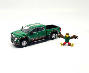 Greenlight 1:64 International Soccer Celebration ’26 – 2022 GMC Sierra 3500 HD Mexico Tribute with Eagle – Limited Edition