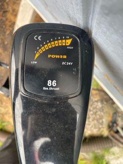 Trolling motor 86 lb thrust 24V
