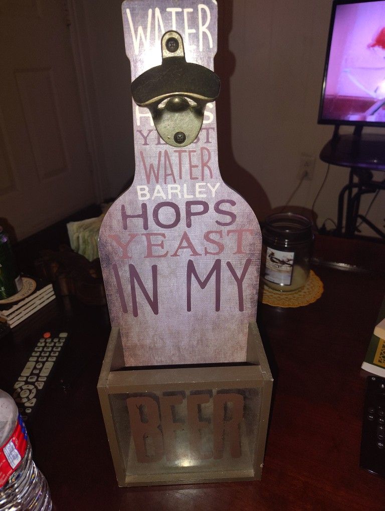 Beer Bottle Opener With Catcher