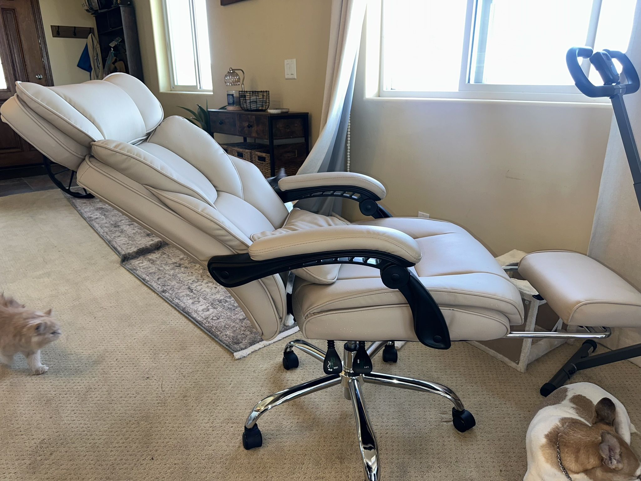 Office Chair With Foot Rest 