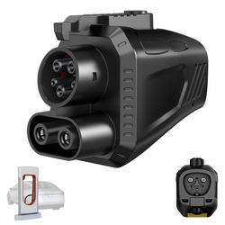 Tesla NACS to CCS1 Adapter for Chevy, Ford, Kia, Hyundai,  Lucid, Rivian and others