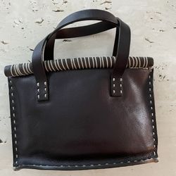 Johnny Farah leather tote