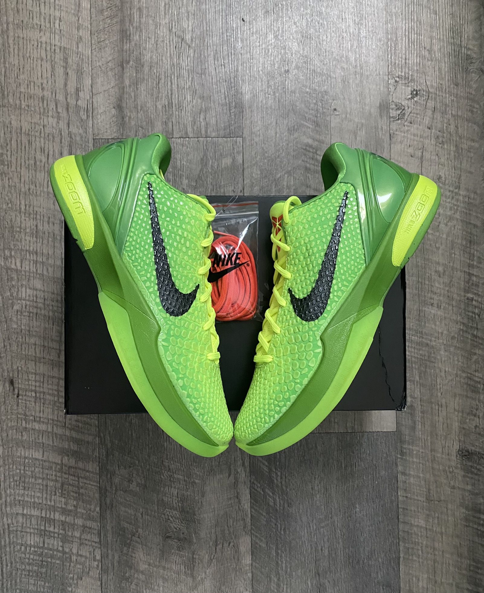 Nike Kobe 6 Protro Grinch 2020 Story Teller Collection Size 14