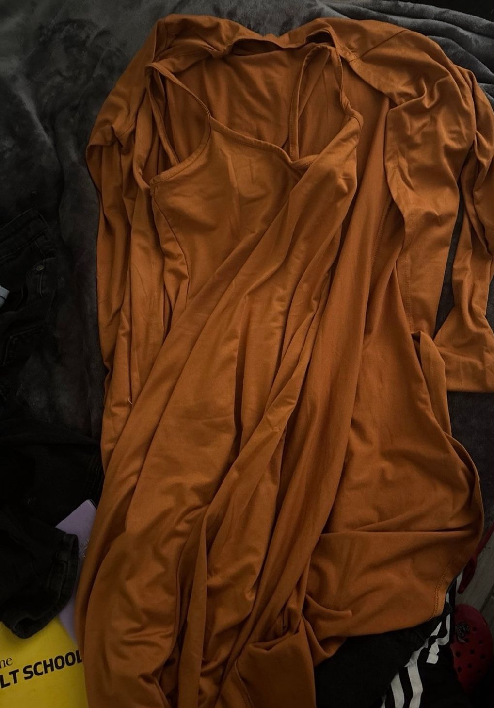 Jumpsuit And Cardigan 