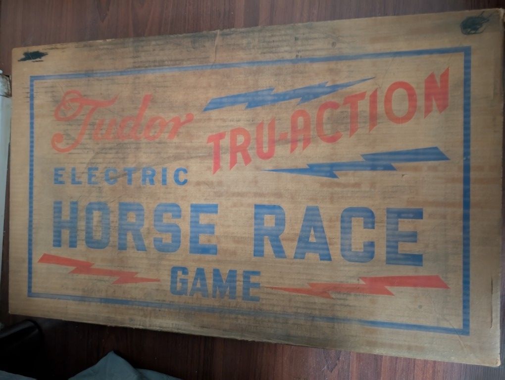 Tudor 1950s Electric Horse Race Game (Read Description)