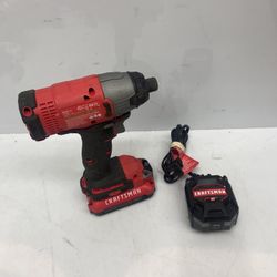 CRAFTSMAN V20 20-volt max 1/4-in Cordless Impact Driver (Battery Included and Charger Included )