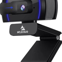 N930AF Webcam with Microphone for Desktop, Autofocus, Webcam for Laptop, Computer