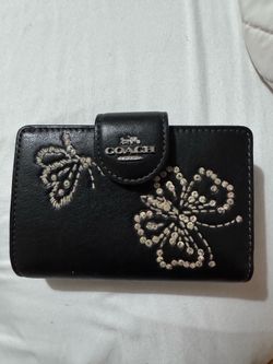 Coach Outlet Medium Wallet Butterfly Collection
