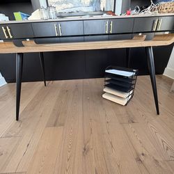 Glass Top Office Table