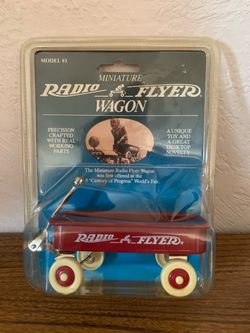Miniature Radio Flyer Wagon