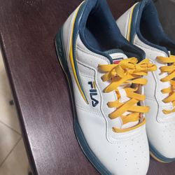 Fila Sneakers White Blue Yellow