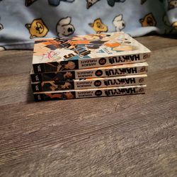 Haikyu! Manga 1,2,4,5