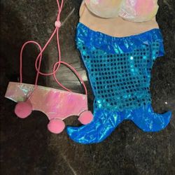 Small/Medium Dog Mermaid Costume