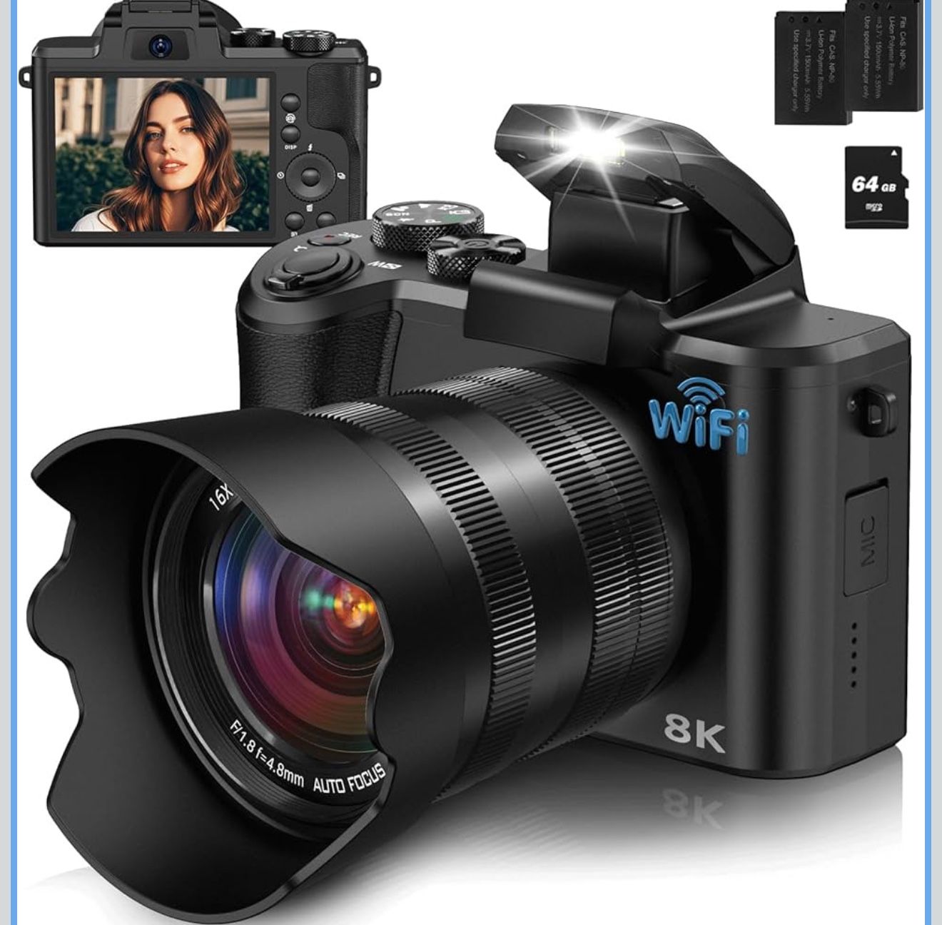 8K Digital Camera