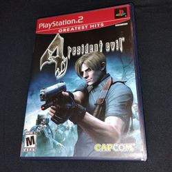 Resident Evil 4 Ps2