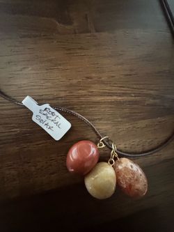 Root. Sacral. Solar chakra necklace